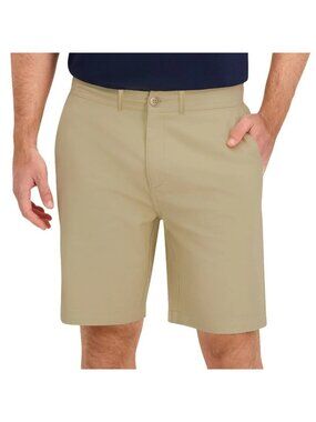 NWT Havana Jim Men's M Tan Cotton Twill Shorts 9" Inseam Casual